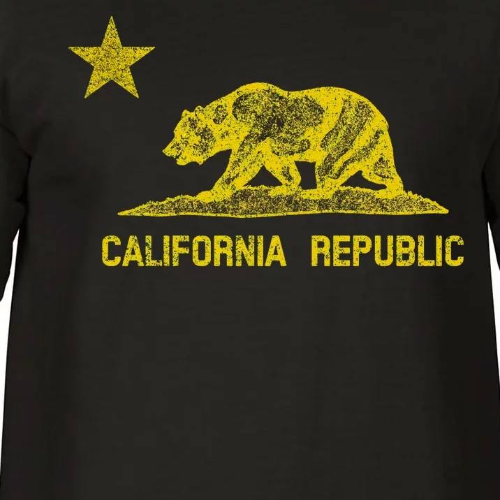 Golden California Republic Bear Flag Comfort Colors T-Shirt