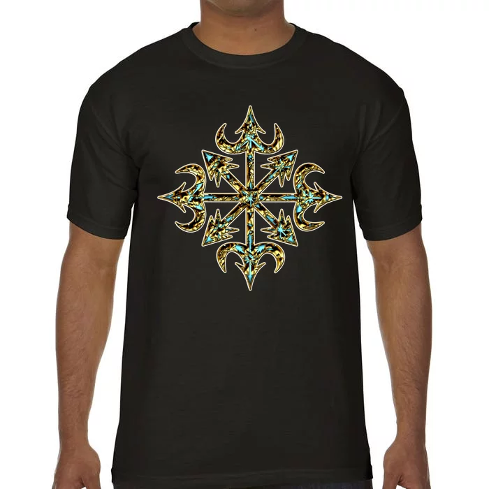 Golden Chaos Star Comfort Colors T-Shirt