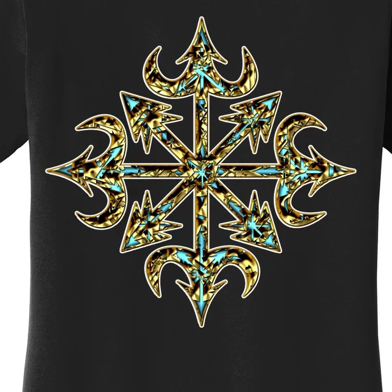 Golden Chaos Star Women's T-Shirt