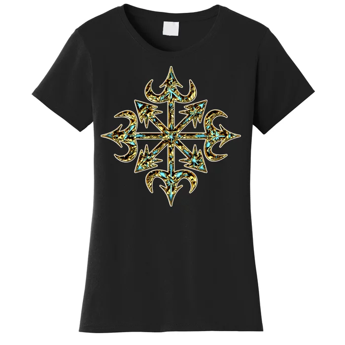 Golden Chaos Star Women's T-Shirt