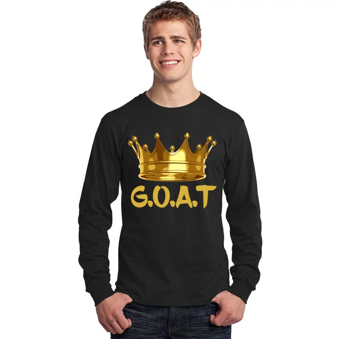 Golden Crown GOAT Great Of All Time Limited Edition Tall Long Sleeve T-Shirt