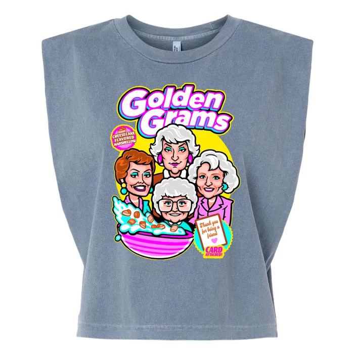 Golden Grams Cereal Garment-Dyed Women's Muscle Tee