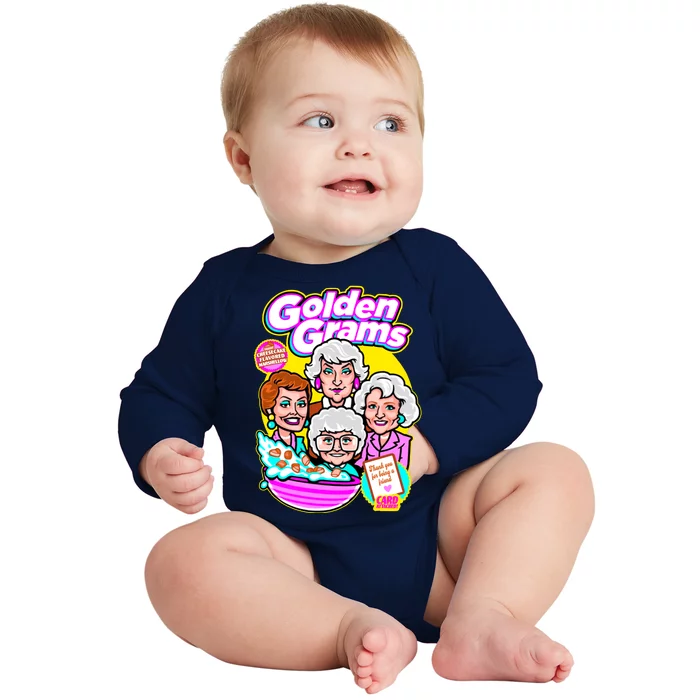 Golden Grams Cereal Baby Long Sleeve Bodysuit