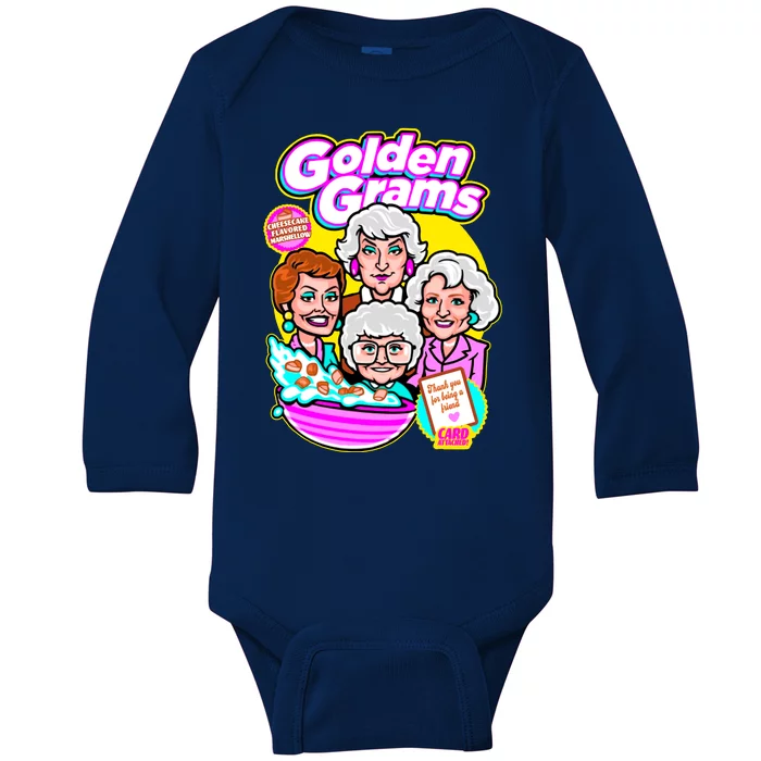 Golden Grams Cereal Baby Long Sleeve Bodysuit