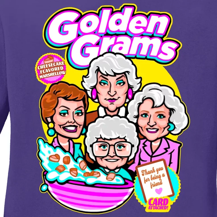 Golden Grams Cereal Ladies Long Sleeve Shirt