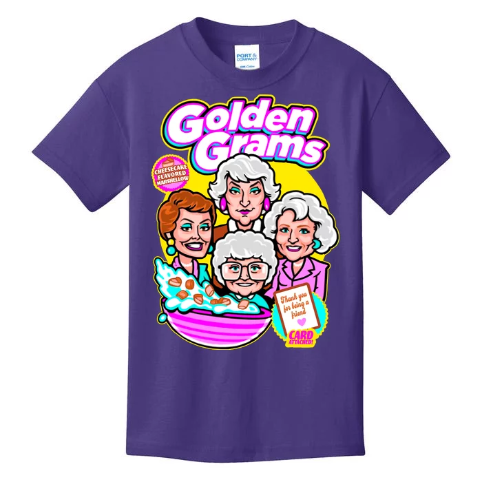 Golden Grams Cereal Kids T-Shirt