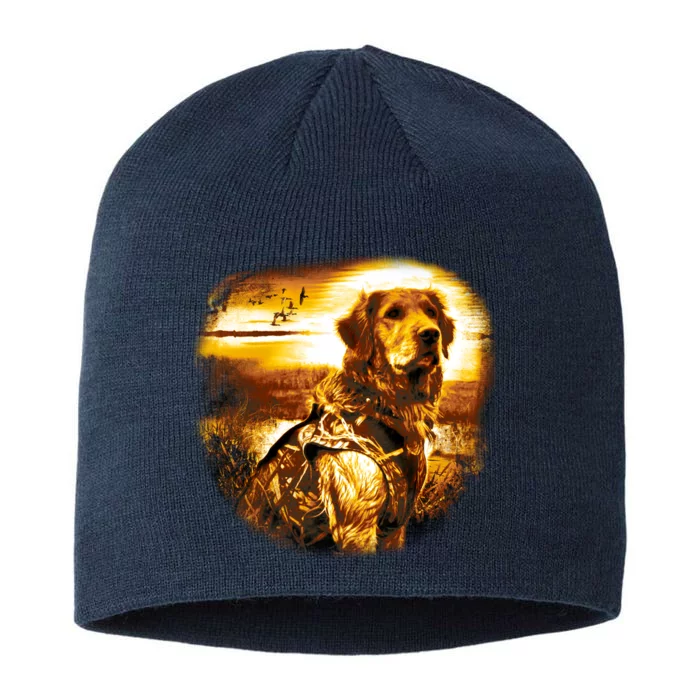 Golden Hunter Retriever Dog 8 1/2in Sustainable Knit Beanie