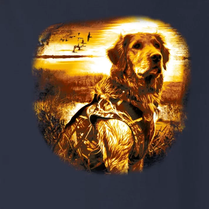 Golden Hunter Retriever Dog Toddler Long Sleeve Shirt