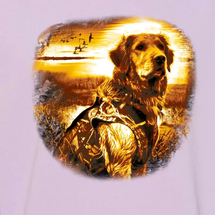 Golden Hunter Retriever Dog Garment-Dyed Sweatshirt