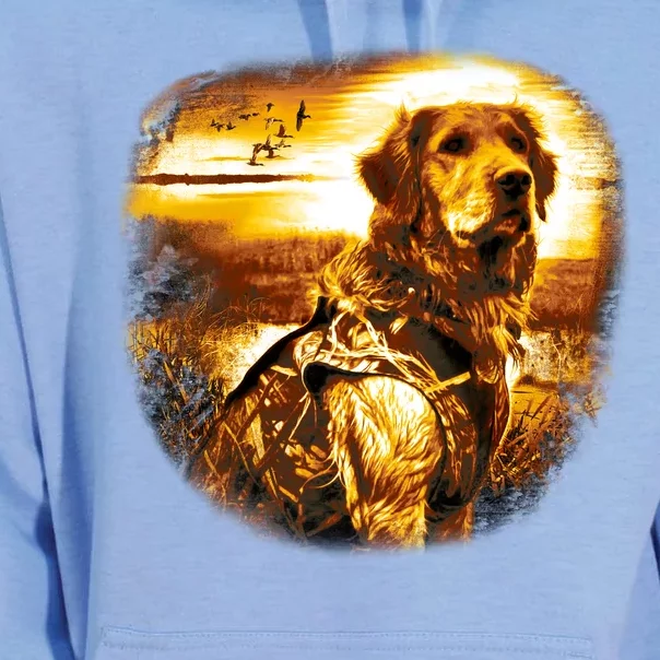 Golden Hunter Retriever Dog Unisex Surf Hoodie