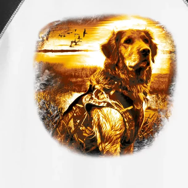 Golden Hunter Retriever Dog Toddler Fine Jersey T-Shirt