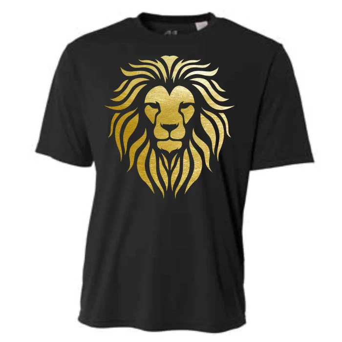 Golden King Lion Cooling Performance Crew T-Shirt