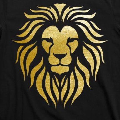 Golden King Lion T-Shirt