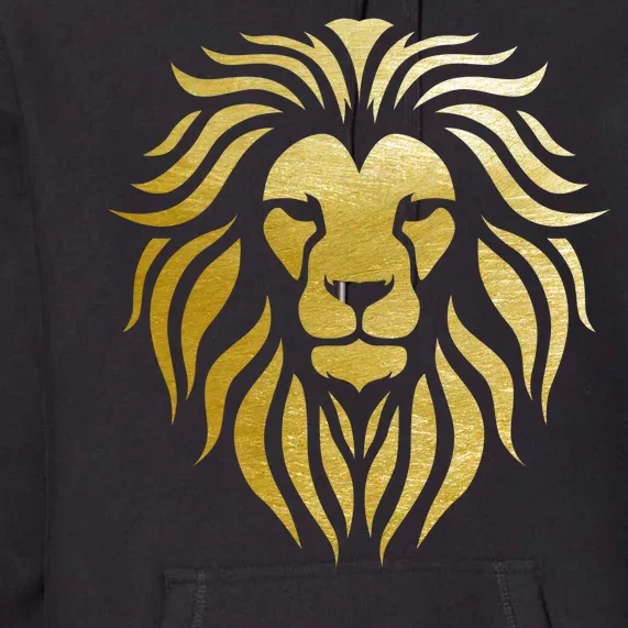 Golden King Lion Premium Hoodie