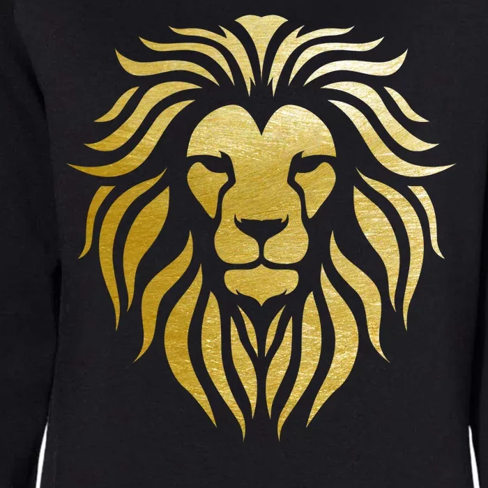 Golden King Lion Womens California Wash Sweatshirt