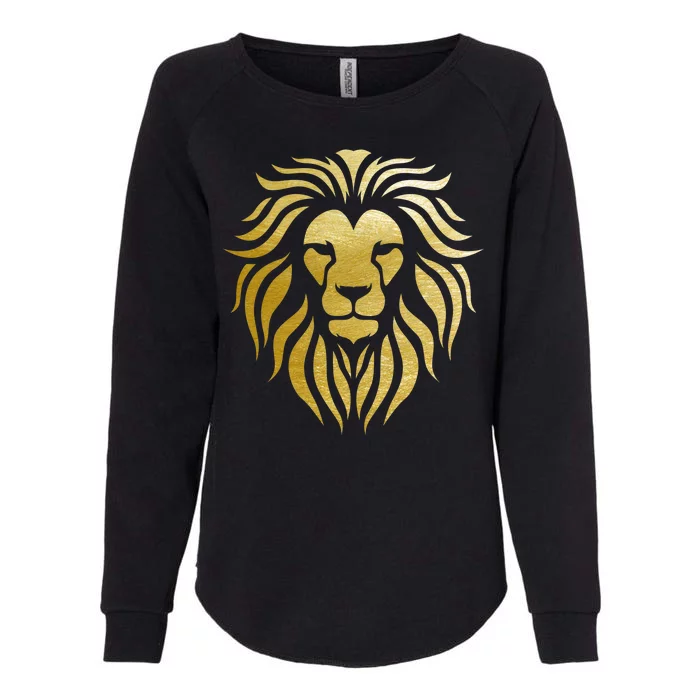 Golden King Lion Womens California Wash Sweatshirt