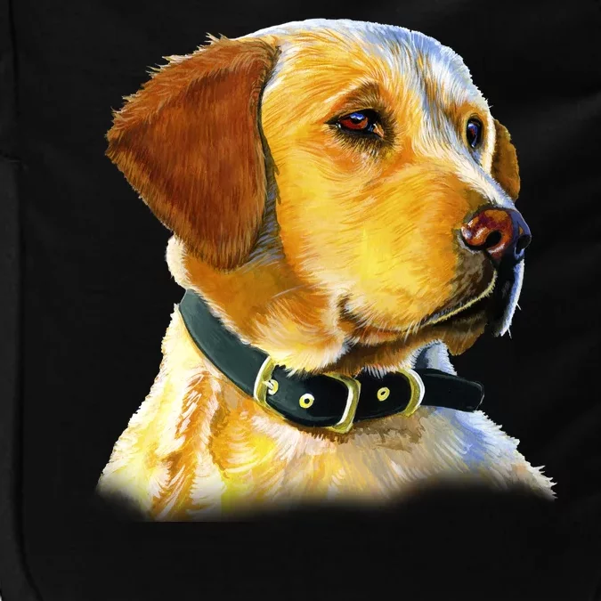 Golden Retriever Dog Portrait Impact Tech Backpack