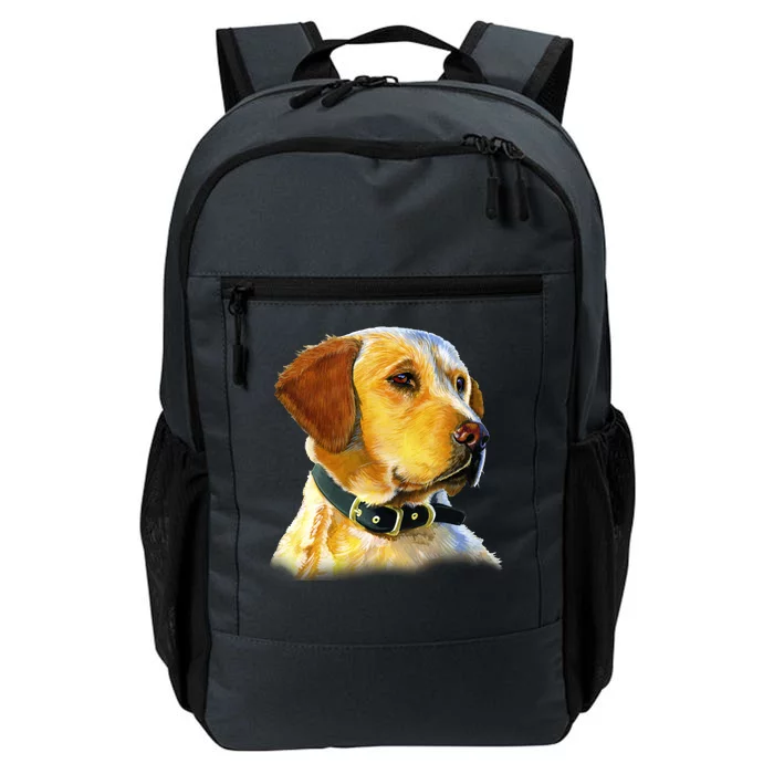 Golden Retriever Dog Portrait Daily Commute Backpack