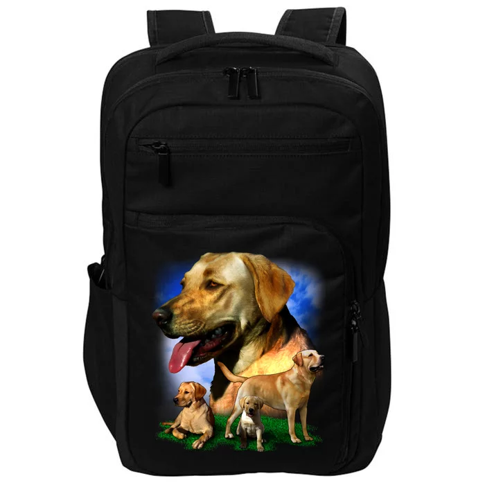 Golden Retriever Family Impact Tech Backpack