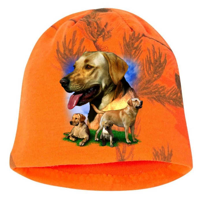 Golden Retriever Family Kati - Camo Knit Beanie