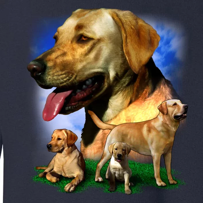 Golden Retriever Family Toddler Sweatshirt