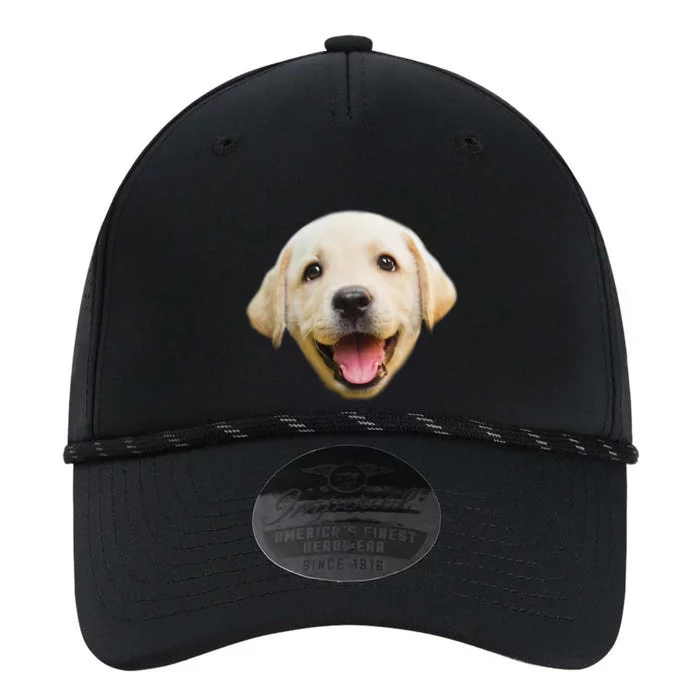 Golden Retriever Pup Face Performance The Dyno Cap