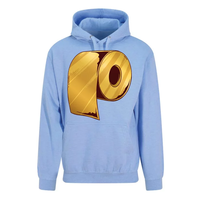 Golden Toilet Paper Crisis Unisex Surf Hoodie