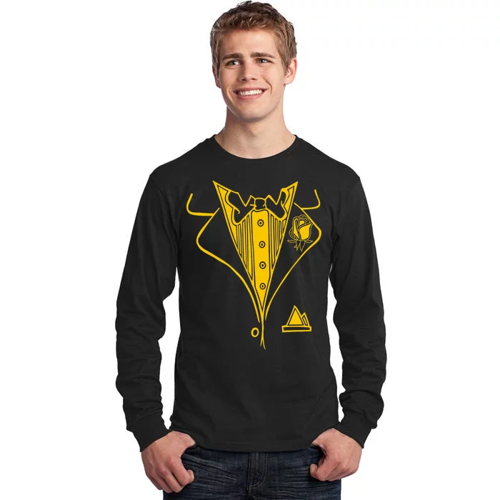 Golden Tuxedo Tall Long Sleeve T-Shirt