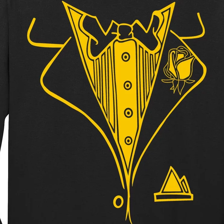 Golden Tuxedo Tall Long Sleeve T-Shirt