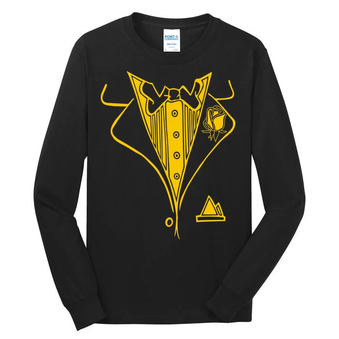 Golden Tuxedo Tall Long Sleeve T-Shirt