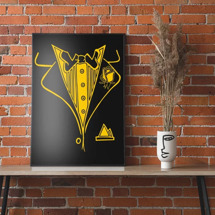 Golden Tuxedo Poster