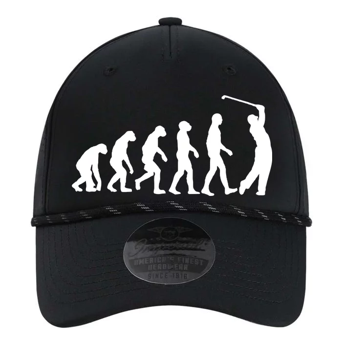 Golf Evolution Funny Golfer Performance The Dyno Cap