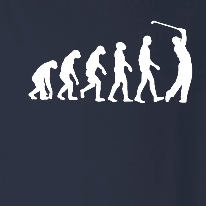 Golf Evolution Funny Golfer Toddler Long Sleeve Shirt