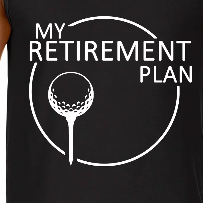 Golf Retirement Plan Funny Comfort Colors® Tank Top