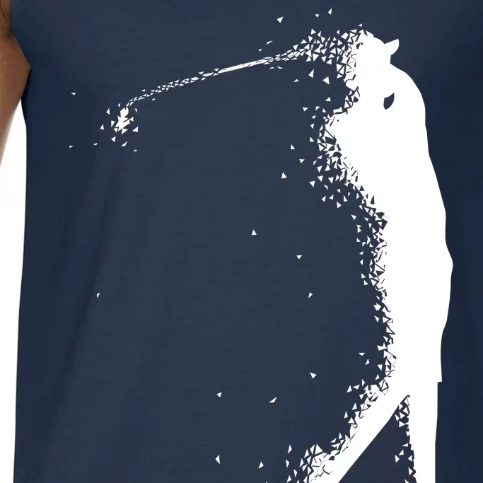 Golf Swing Splatter Golfer Logo Comfort Colors® Tank Top