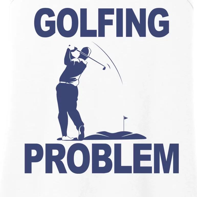 Golfing Problem Ladies Essential Tank