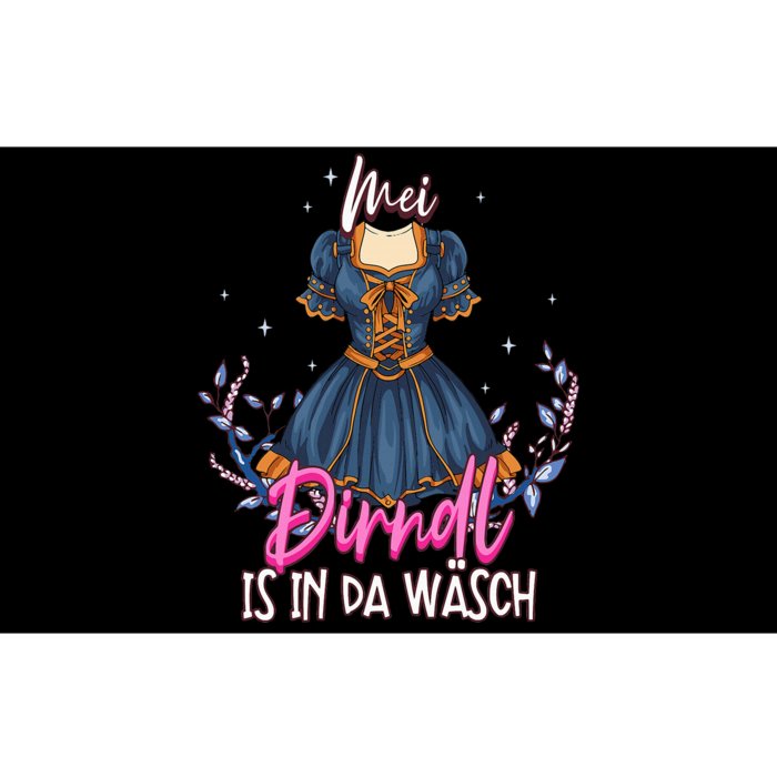 German Oktoberfest My Dirndl Is In The Wash Bumper Sticker