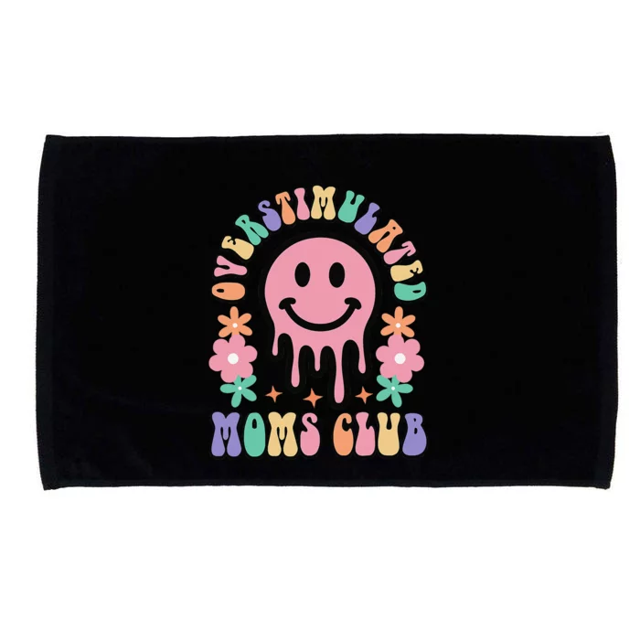 Groovy Overstimulated Moms Club MotherS Day Mom Microfiber Hand Towel