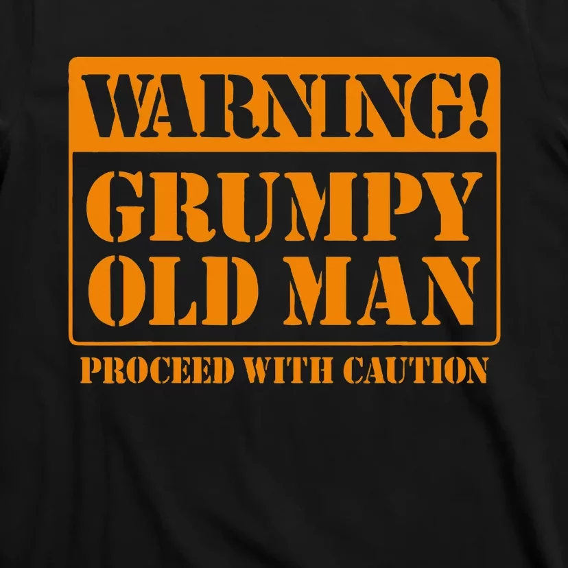 Grumpy Old Man For Grandfathers Dads T-Shirt