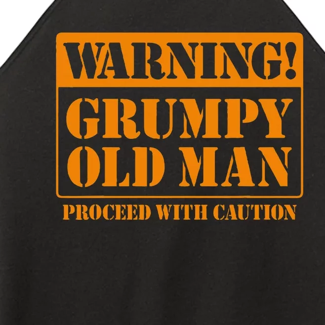 Grumpy Old Man For Grandfathers Dads Women’s Perfect Tri Rocker Tank