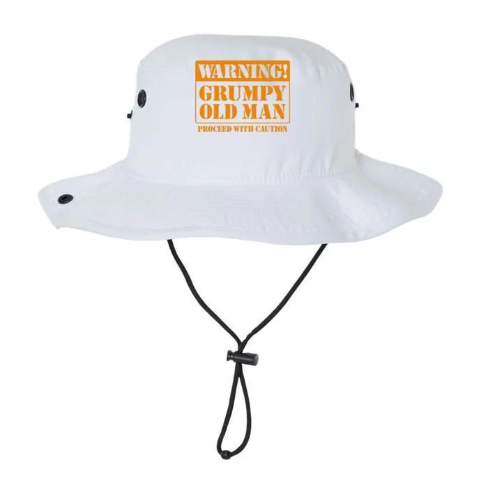 Grumpy Old Man for Grandfathers Dads Father's Day Legacy Cool Fit Booney Bucket Hat