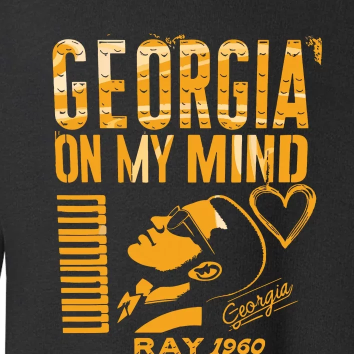 Georgia On My Mind Toddler Sweatshirt