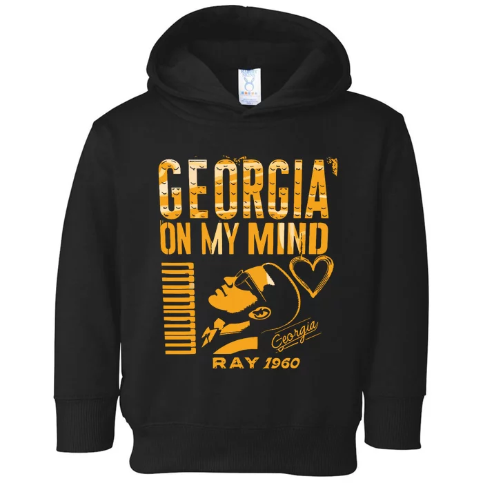 Georgia On My Mind Toddler Hoodie