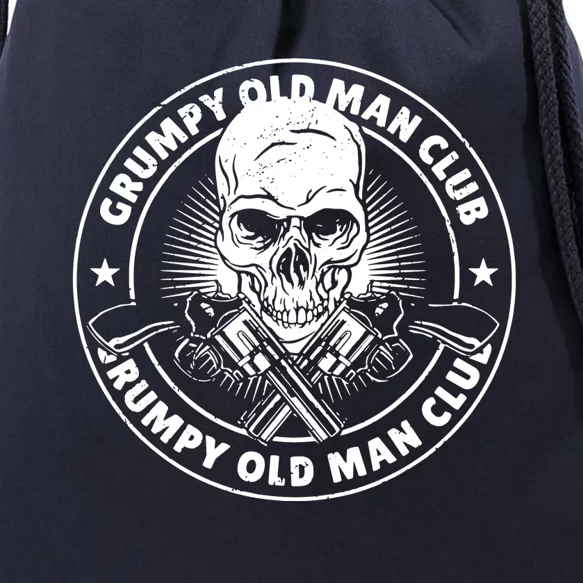 Grumpy Old Man Essential Drawstring Bag