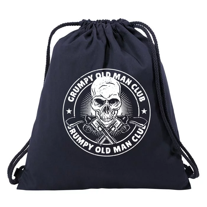 Grumpy Old Man Essential Drawstring Bag