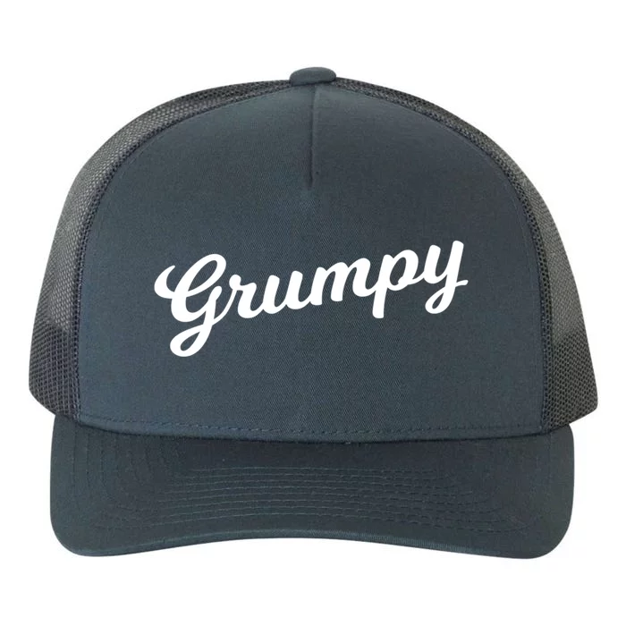 Grumpy Old Meaningful Gift Grumpy Grandad Gift For Fathers Day Meaningful Gift Yupoong Adult 5-Panel Trucker Hat