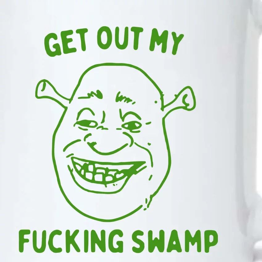 Get Out My Fucking Swamp Black Color Changing Mug