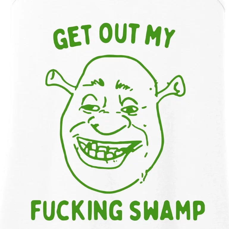 Get Out My Fucking Swamp Ladies Essential Tank