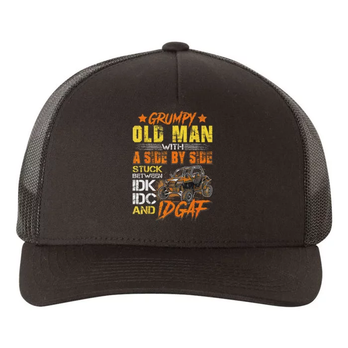 Grumpy Old Man Sxs Utv Side By Side Yupoong Adult 5-Panel Trucker Hat