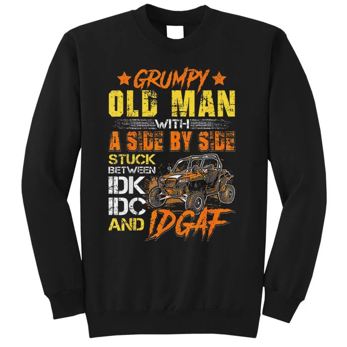 Grumpy Old Man Sxs Utv Side By Side Sweatshirt